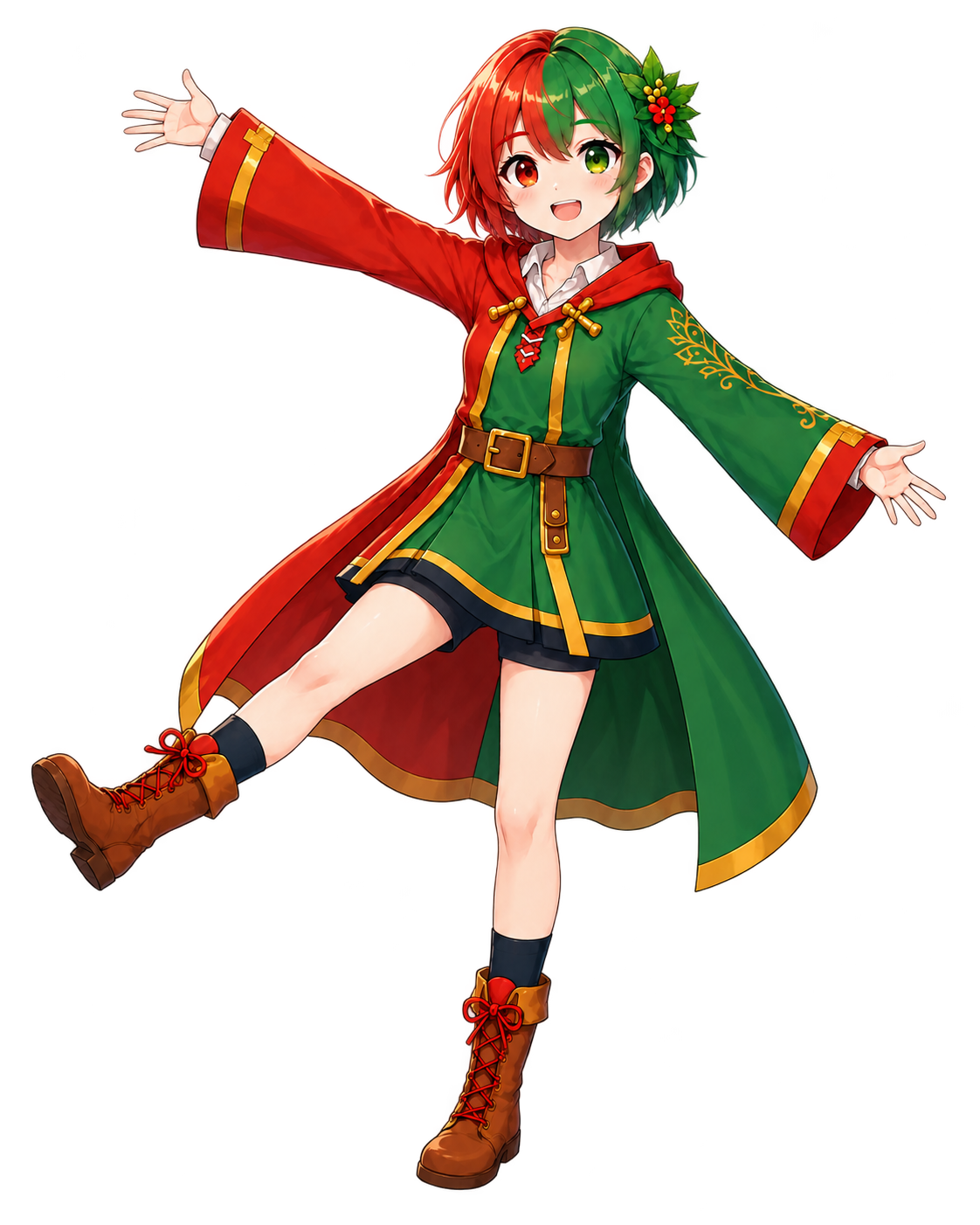 An avatar with a transparent background